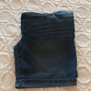 Maternity Jean Shorts